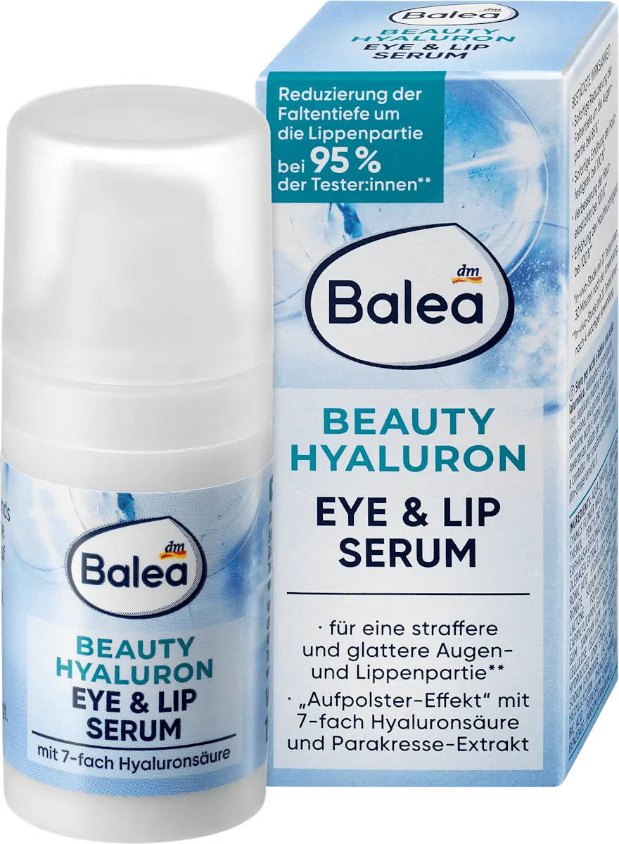 Hyaluron Eye & Lip Plumping Serum, 0.51 fl oz