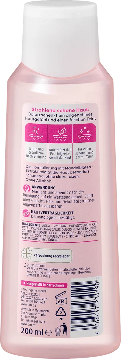 Balea Nourishing Facial Toner (6.8 fl oz)