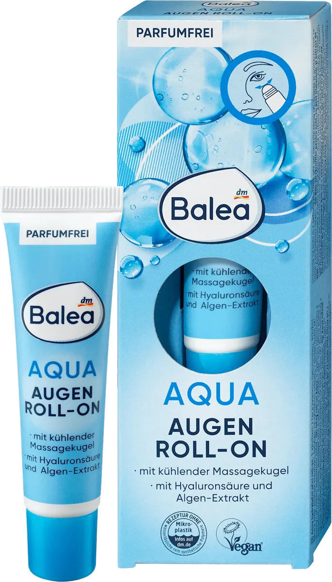 Balea Aqua Eye Roll-On Cream 0.5 fl oz