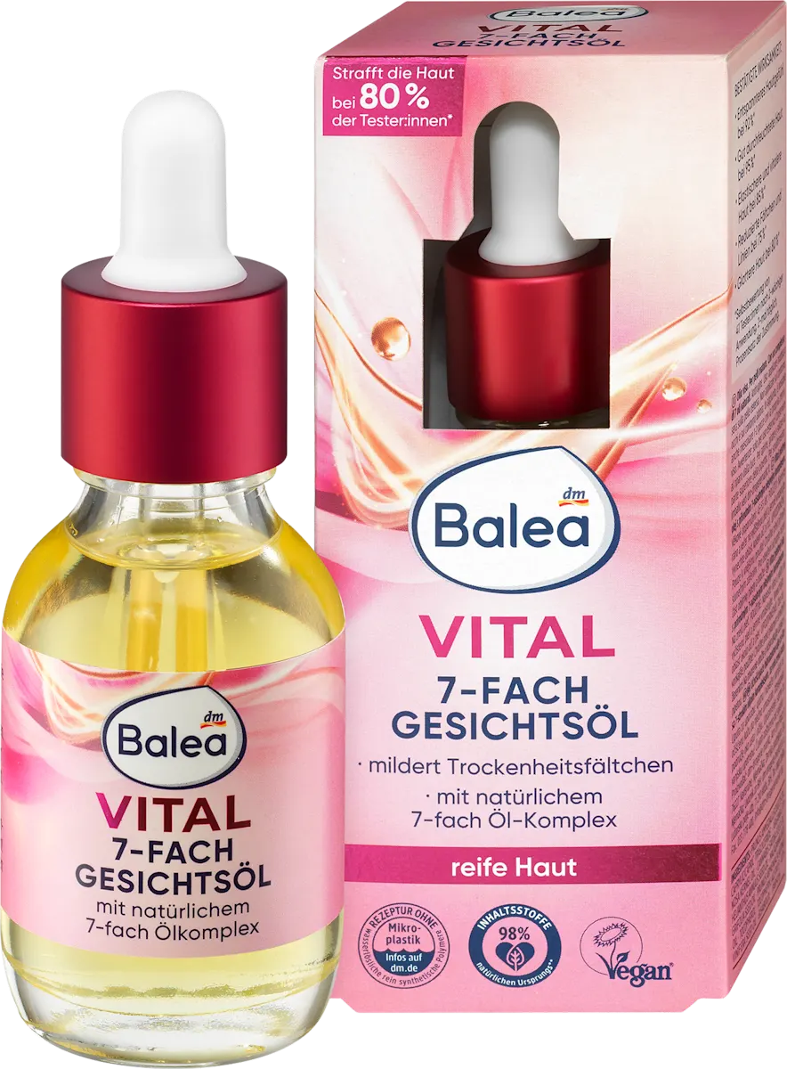 Balea Vital 7-Oil Facial Oil Blend 1.0 fl oz