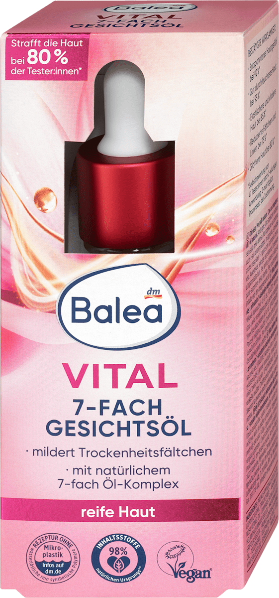 Balea Vital 7-Oil Facial Oil Blend 1.0 fl oz