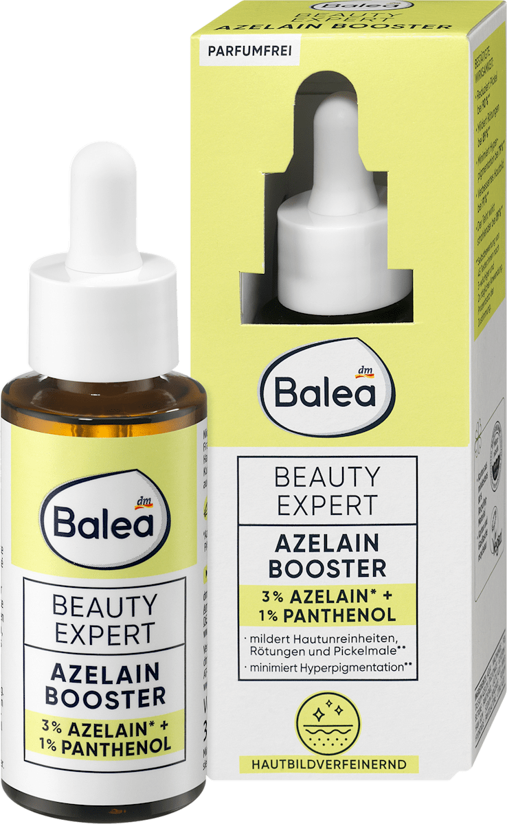 Balea Beauty Expert Azelaic Acid Booster Serum, 1.0 fl oz