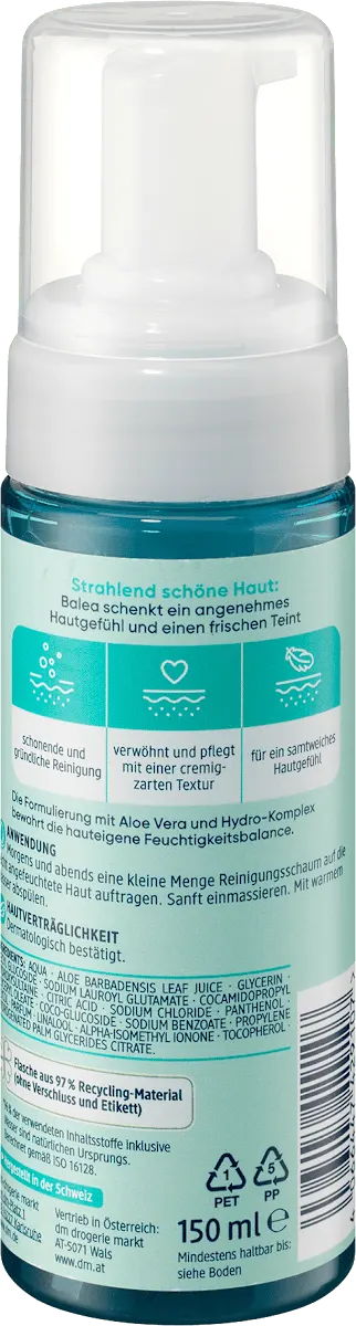 Balea Gentle Cleansing Foam (5.1 fl oz)