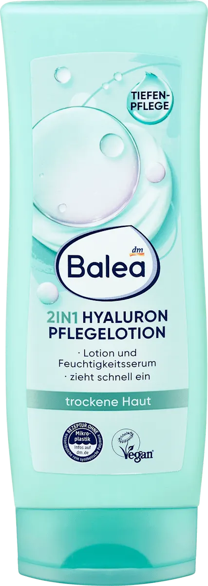 Balea Hyaluronic Acid Body Lotion – Hydrating & Nourishing – 6.8 fl oz