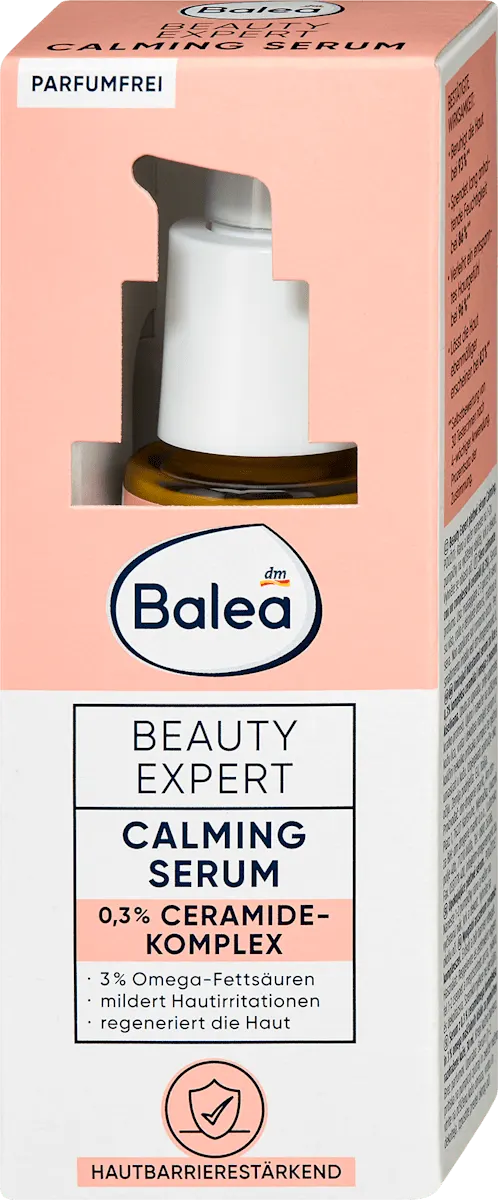 Balea Beauty Expert Calming Serum, 1.0 fl oz