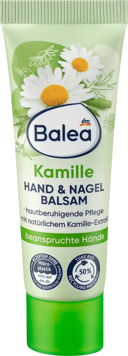 Hand- und Nagelbalsam Kamille, Reisegröße, 30 ml