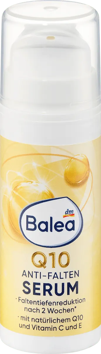 Balea Q10 + Omega Anti-Aging Serum, 1.0 fl oz