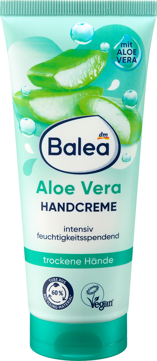 Balea Aloe Vera Hand Cream – Alcohol-Free – 3.4 fl oz