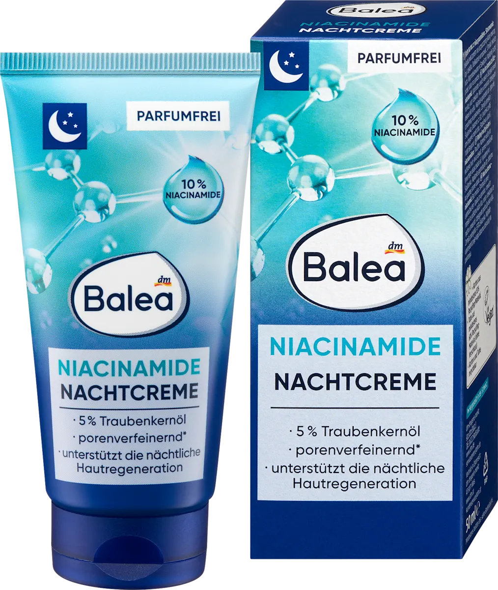 Balea Niacinamide Night Cream – 1.7 fl oz