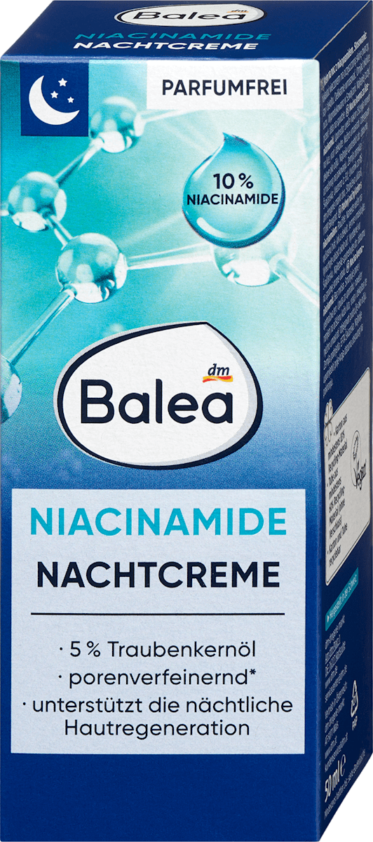 Balea Niacinamide Night Cream – 1.7 fl oz