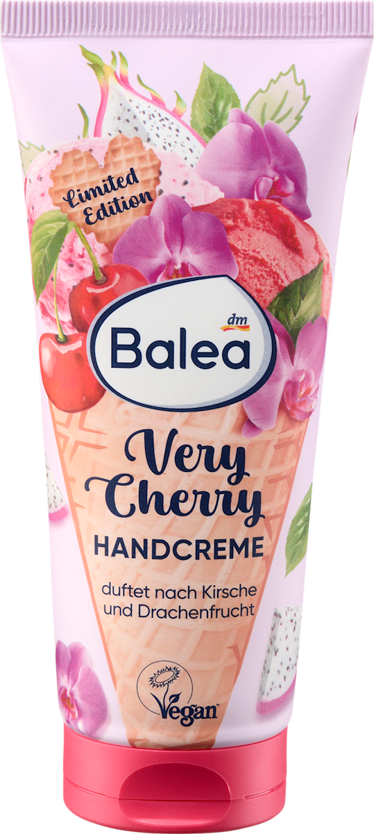 Balea Very Cherry Hand Cream – 3.4 fl oz