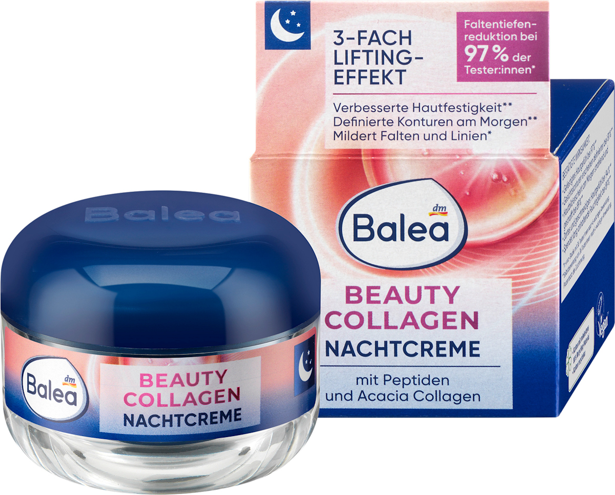Balea Beauty Collagen Night Cream – 1.7 fl oz
