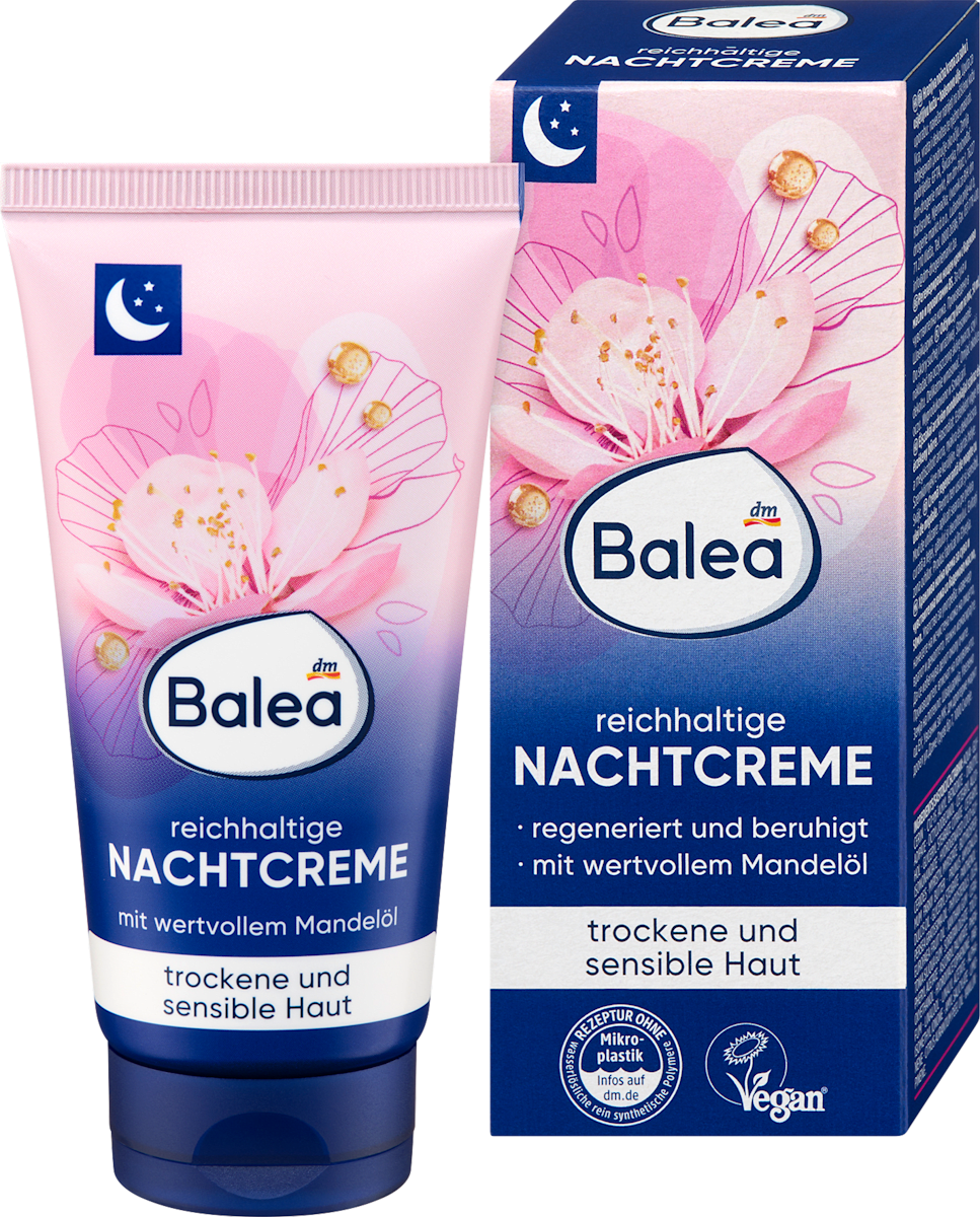 Balea Rich Night Cream – 1.7 fl oz