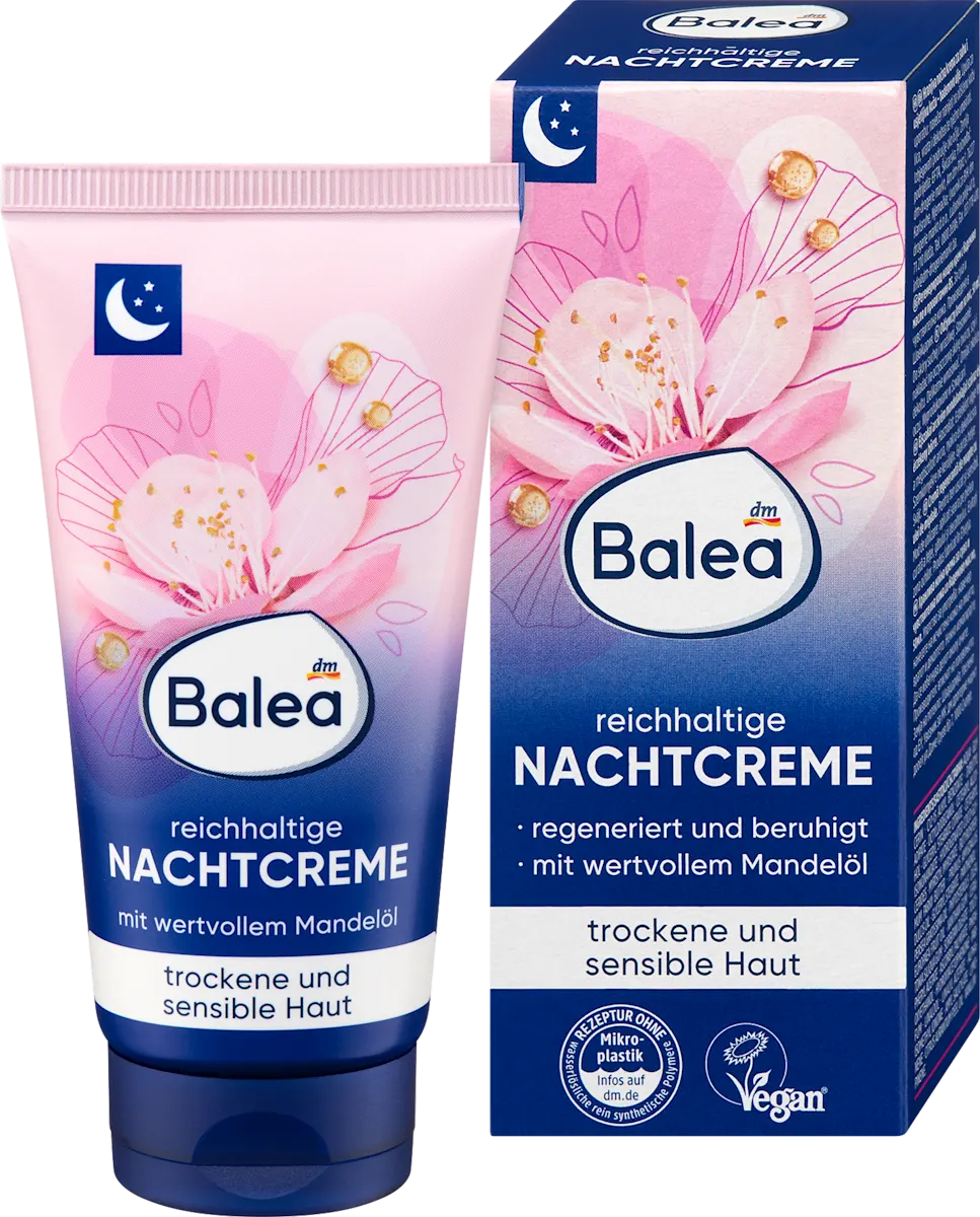 Balea Rich Night Cream – 1.7 fl oz