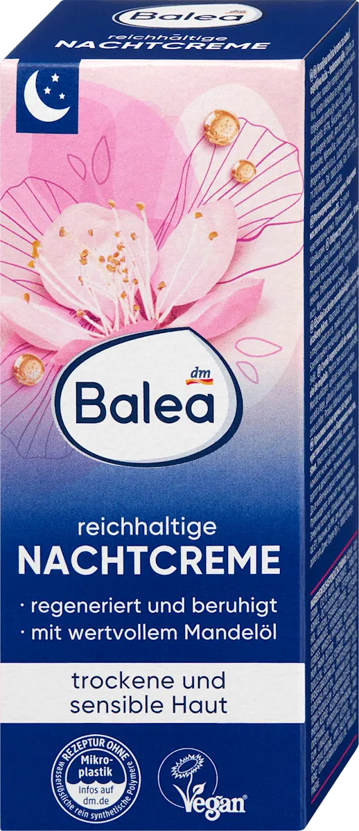 Balea Rich Night Cream – 1.7 fl oz