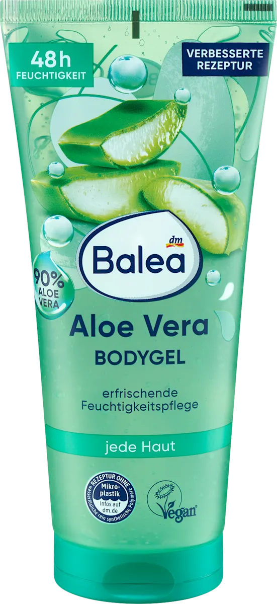 Balea Aloe Vera Body Gel – Cooling & Oil-Free – 6.8 fl oz