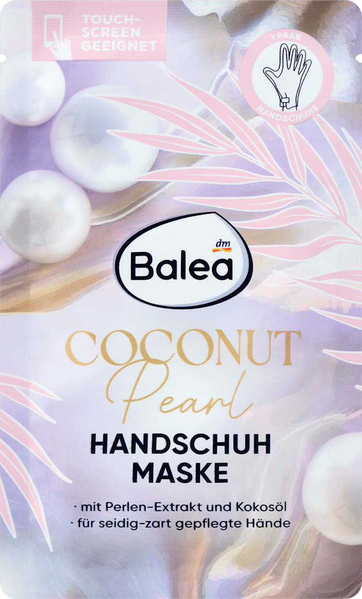 Handschuhmaske Coconut Pearl (1 Paar), 2 St