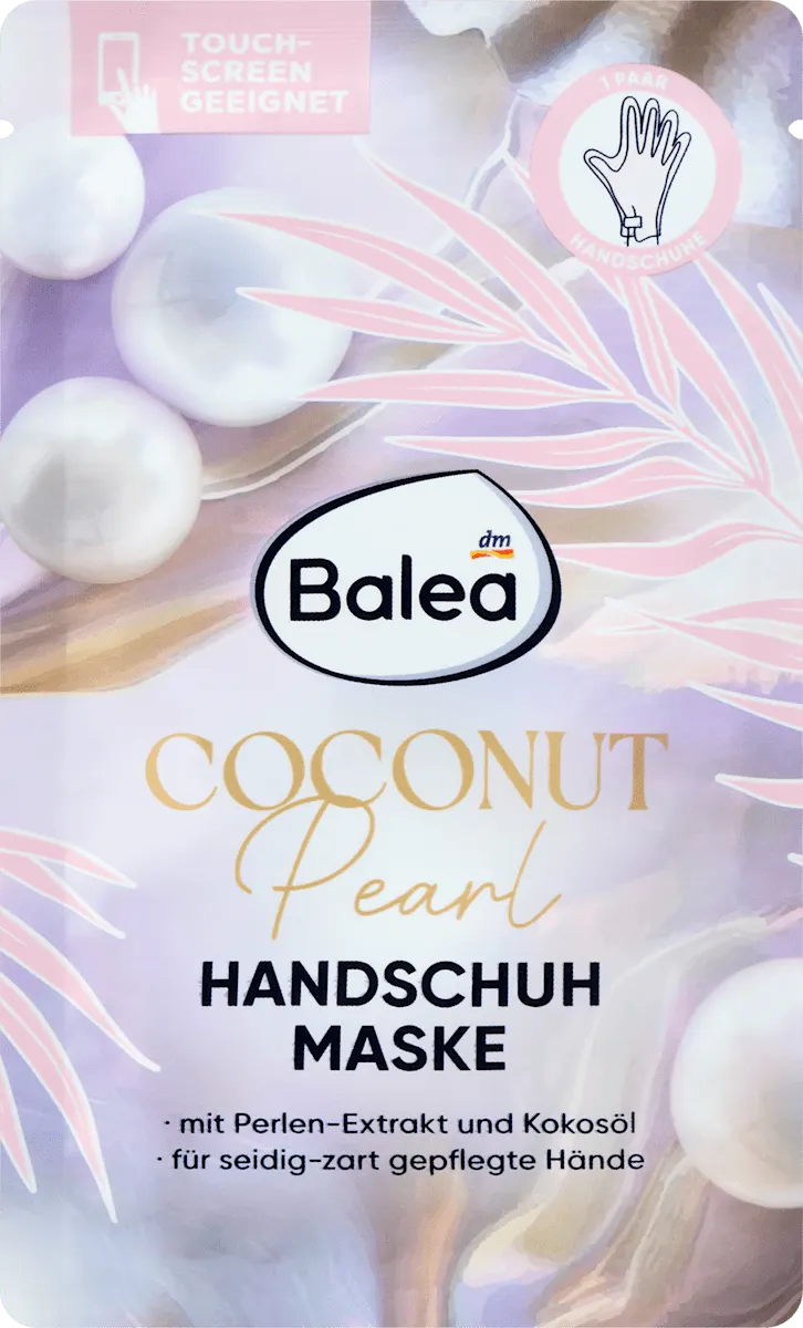 Handschuhmaske Coconut Pearl (1 Paar), 2 St