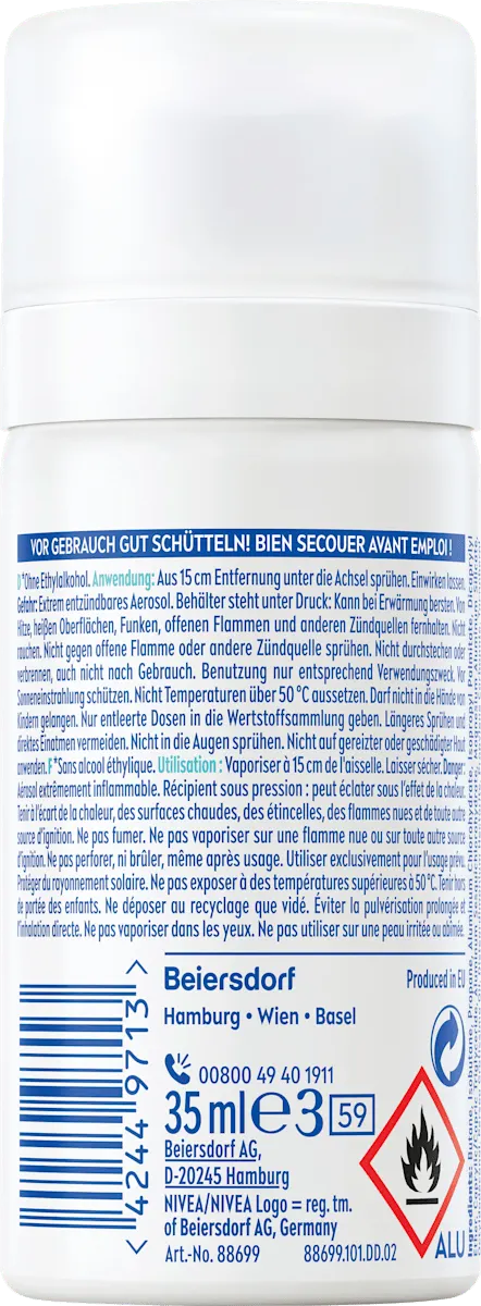 Dry Active Antiperspirant Deodorant Spray, 1.2 fl oz